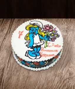 Tortas Smurfai