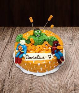 Tortas Hulk Spiderman Superman